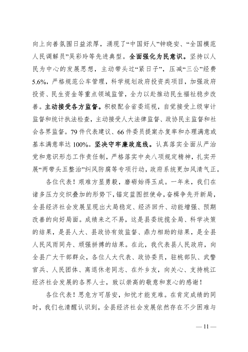 桃江县2024年政府工作报告 图11